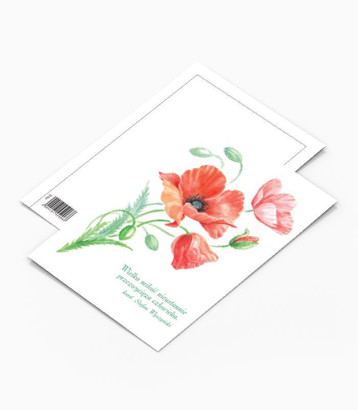Kartka Pocztowa Kwiaty (PK8)