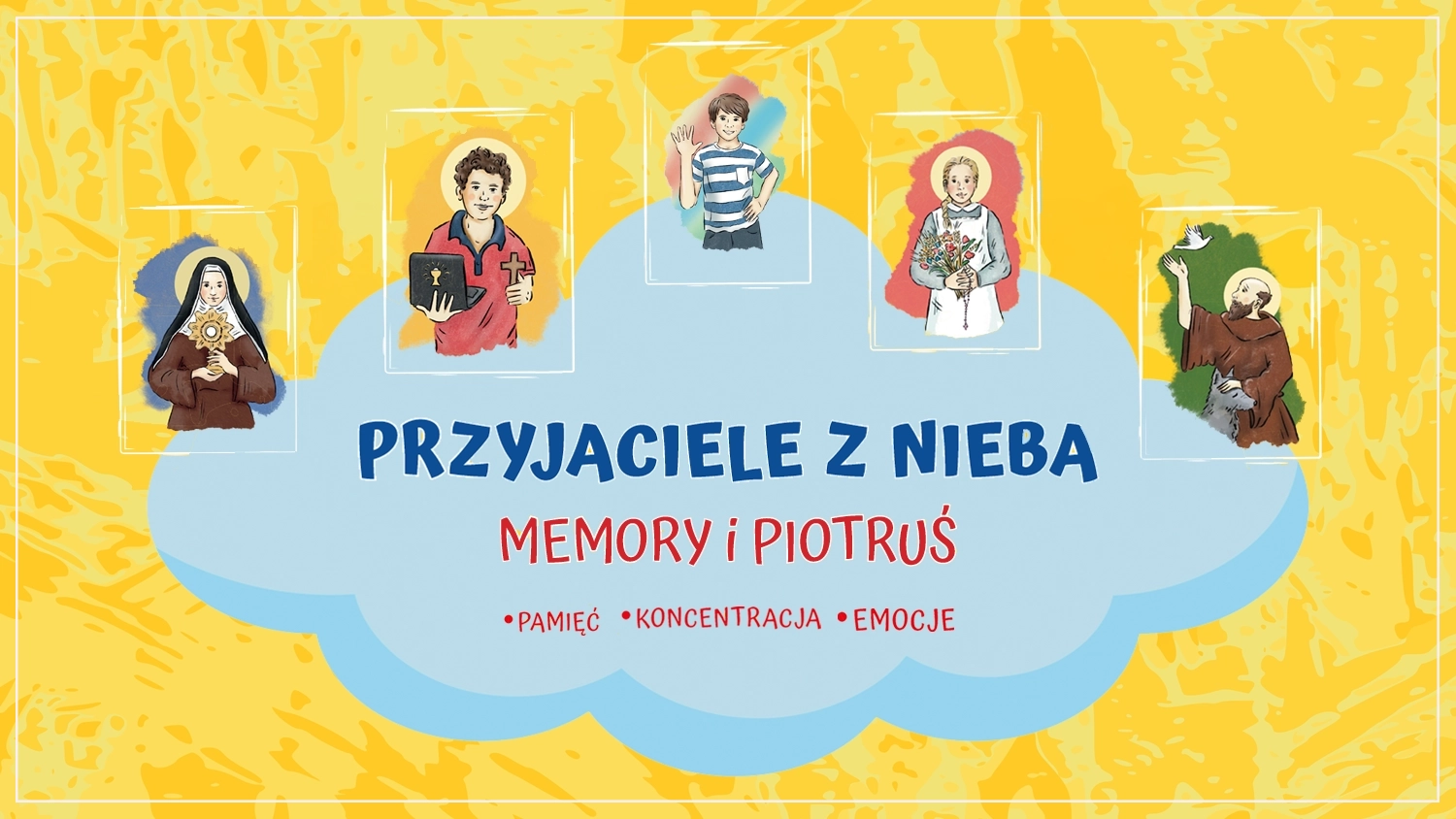 Gra Przyjaciele z nieba – Memory i Piotruś - baner