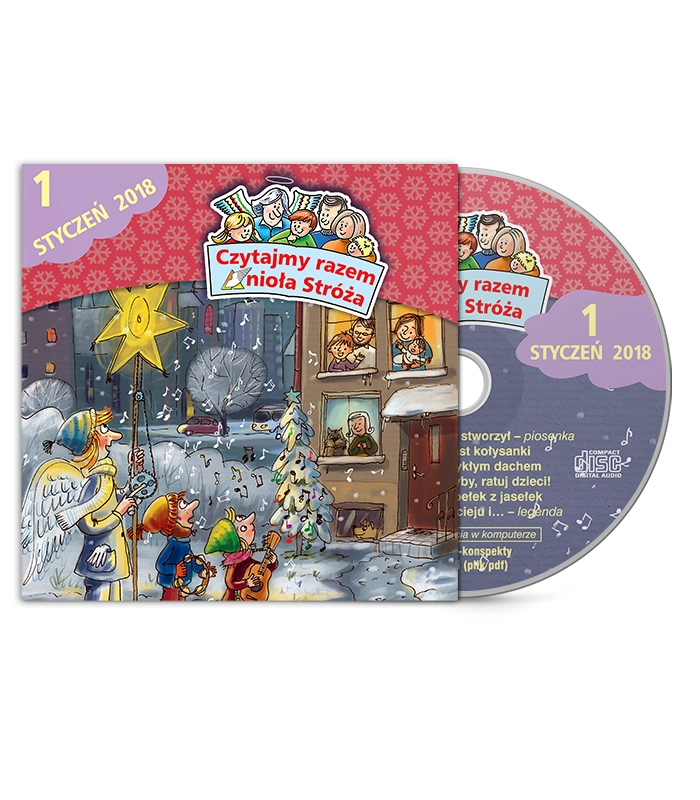 Czytajmy Razem Anioła Stróża Styczeń 2018 (CD+PDF)