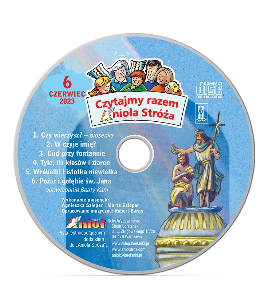 Czytajmy Razem Anioła Stróża Czerwiec 2023 (CD+PDF)