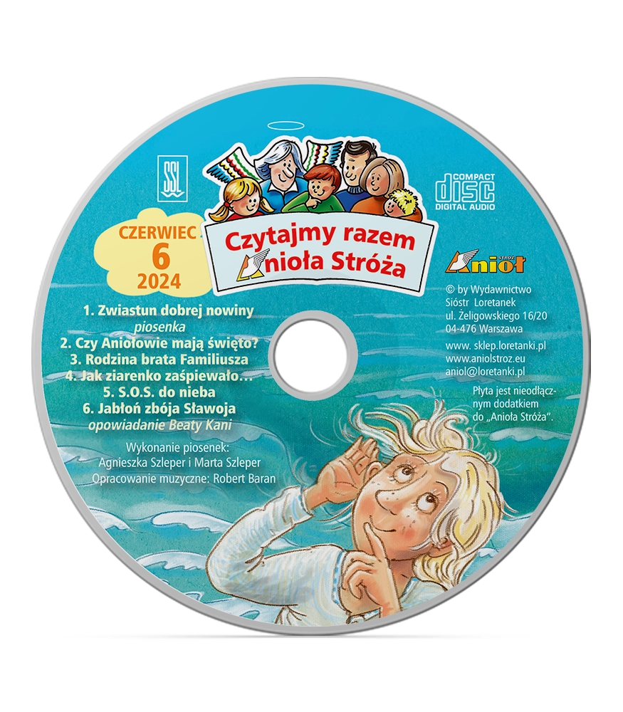 Czytajmy Razem Anioła Stróża Czerwiec 2024 (CD+PDF)