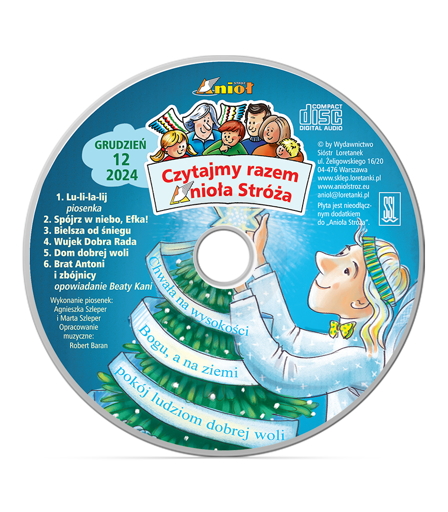 Czytajmy Razem Anioła Stróża Grudzień 2024 (CD+PDF)
