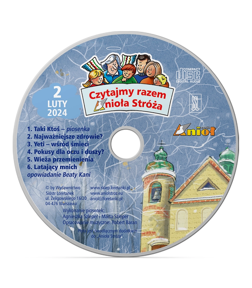 Czytajmy Razem Anioła Stróża Luty 2024 (CD+PDF)