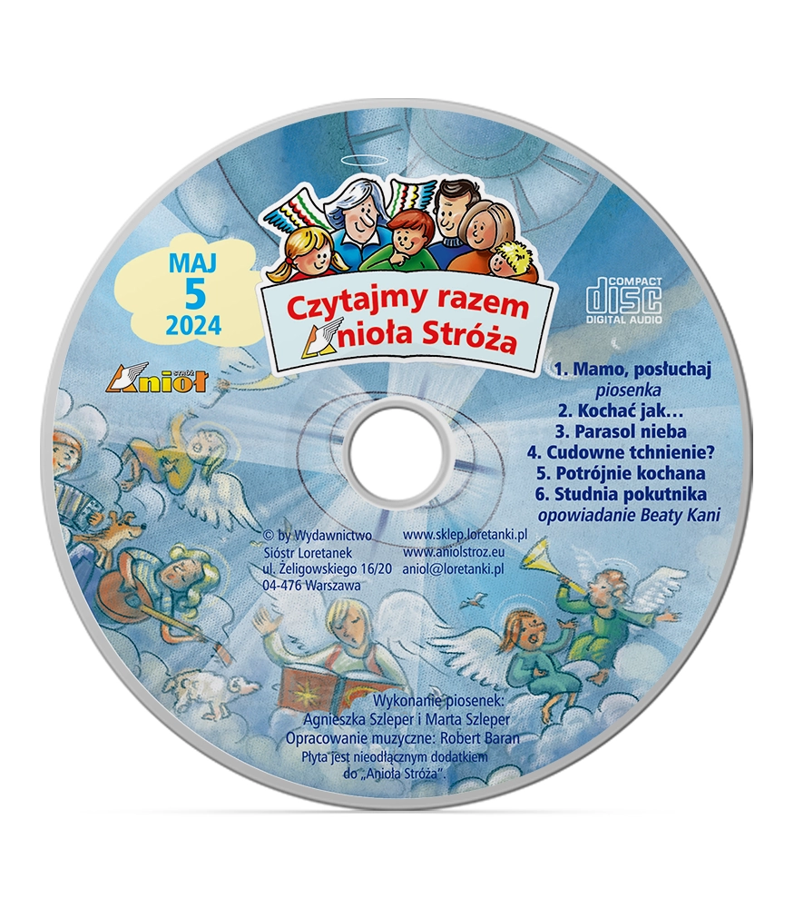 Czytajmy Razem Anioła Stróża Maj 2024 (CD+PDF)