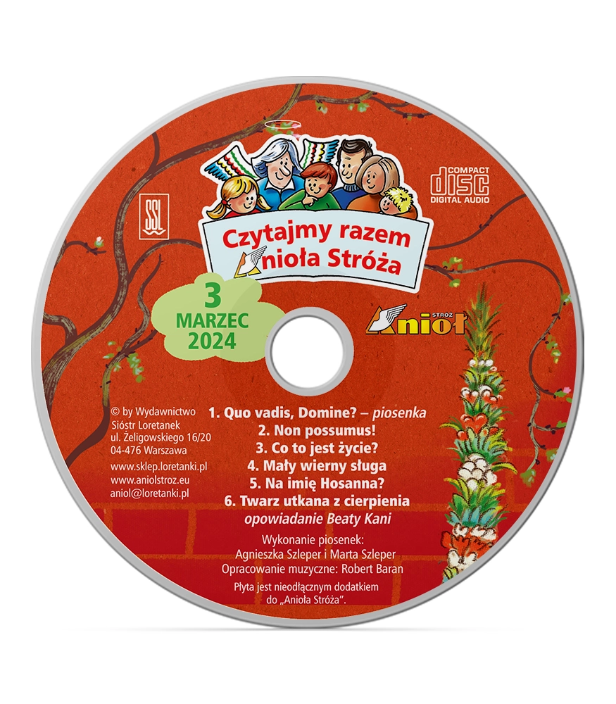 Czytajmy Razem Anioła Stróża Marzec 2024 (CD+PDF)