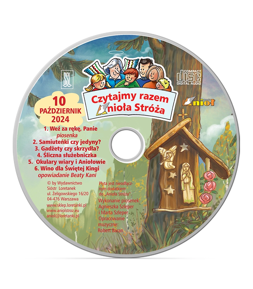 Czytajmy Razem Anioła Stróża Październik 2024 (CD+PDF)